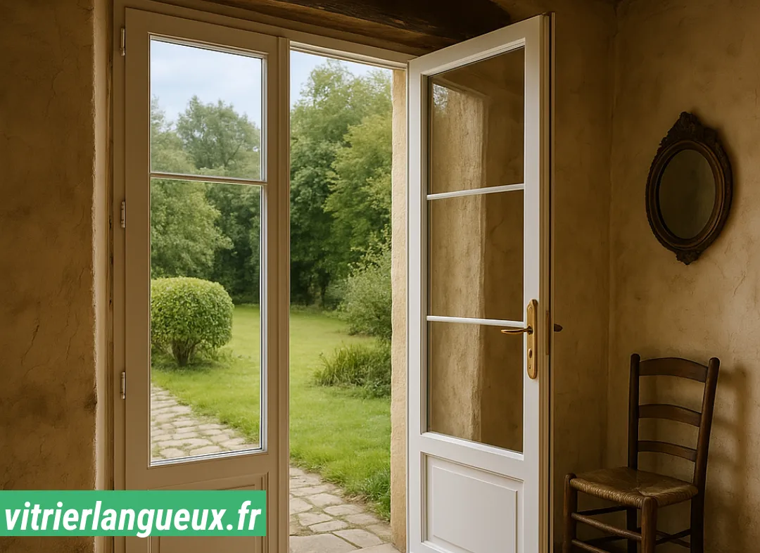 Installation de fenêtre en PVC Langueux
