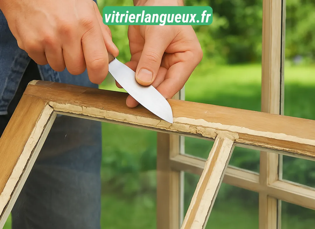 Remplacement de simple vitrage Langueux